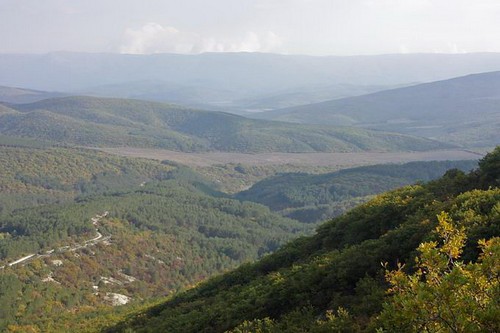 Вид на долину Ашлама-Дере